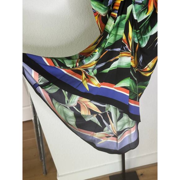 Dolce & Gabbanna | Elegant Floral High Waist Midi Women's Skirt - Picture 8 of 9